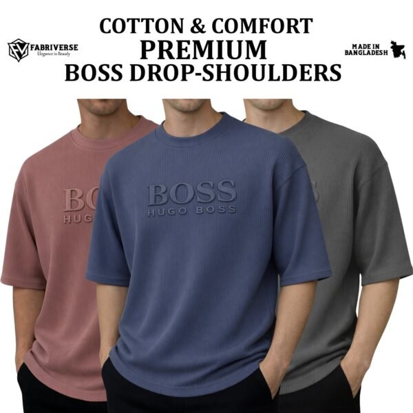 Premium Boss Drop (Brick-Salted Blue-Charcoal)