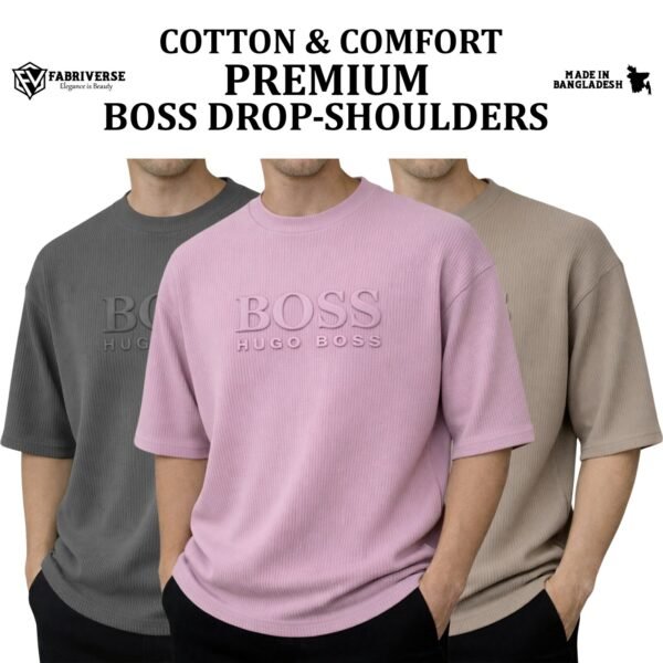 Premium Boss Drop (Charcoal-Levander-Biscuit)