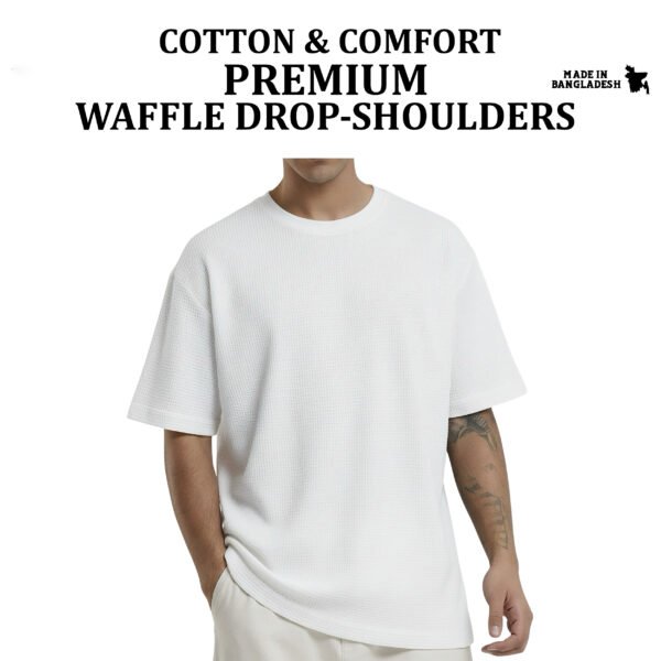 Premium Waffle Drop (White)