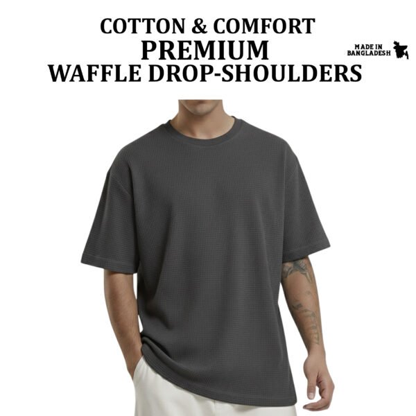 Premium Waffle Drop (Charcoal)