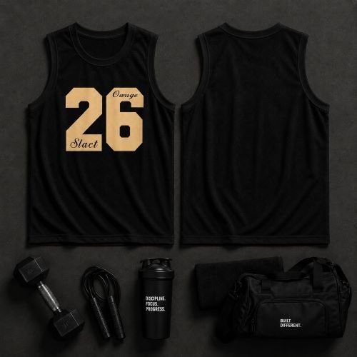 Elite Fitness Tank Top Black