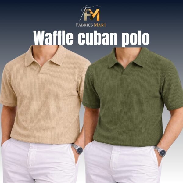 Waffle Cuban Polo Biscuit-Olive