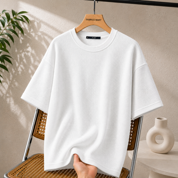 Premium Waffle Drop (White)