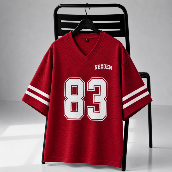Premium Jersey Drop Sholder Red