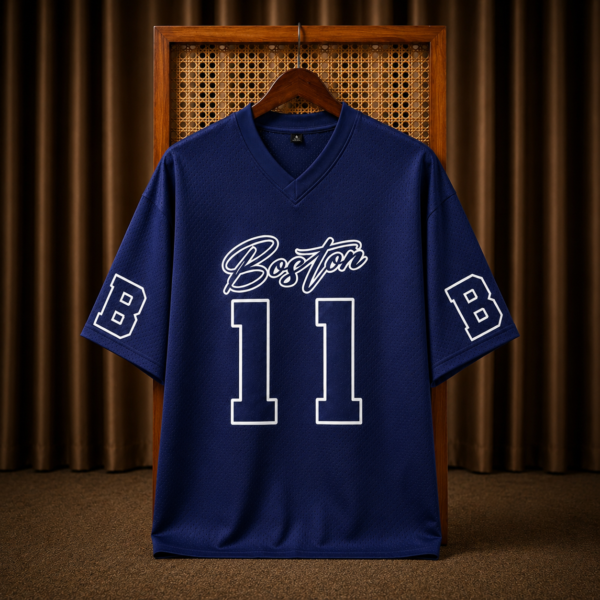 Premium Jersey Drop Sholder Navy