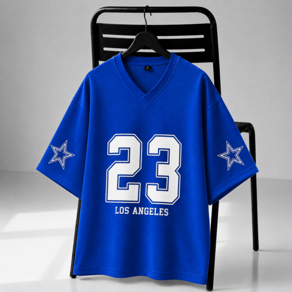 Premium Jersey Drop Sholder Blue