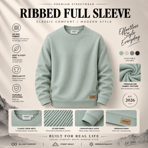 Premium Celio Sweatshirt (Mint)