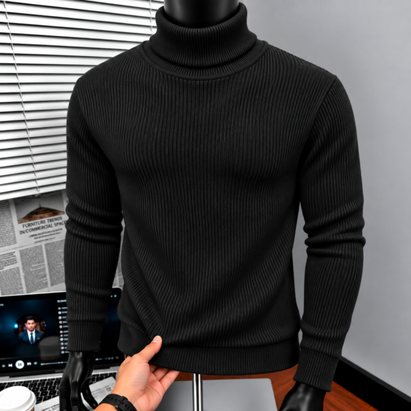 Premium Turtle Neck (Black)