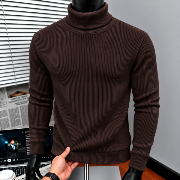 Premium Turtle Neck (Coffee)