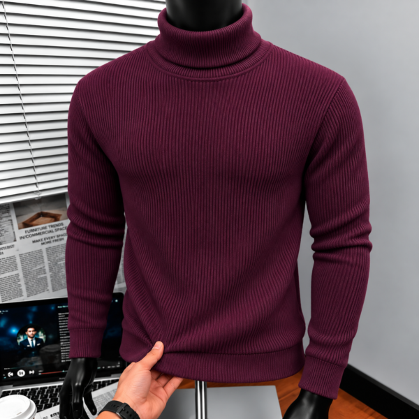 Premium Turtle Neck (Maroon)